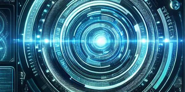 Futuristic search engine interface for adult video content, featuring user-friendly dashboard and privacy indicators.